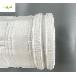 High Temperature 750GSM PTFE Membrane Filter Bags In Carbon Black Producing