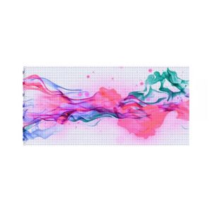 Custom Immersive Transparent Led Window Display Full Color Flexible Led Screen