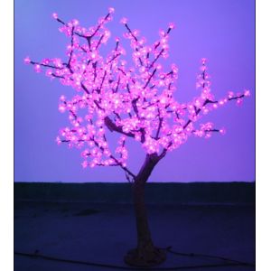 outdoor artificial tree with lights