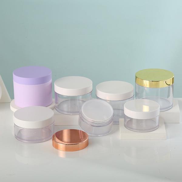 Quality Custom Logo Wide Mouth 200ml PET Plastic Jar for Food and Candy Transparent Empty Customized Accepted Logo Food Grade wholesale