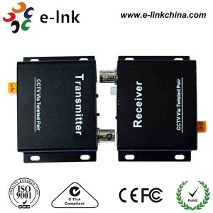 4ch Passive Cctv UTP Video Power Balun With One Transmitter / Receiver