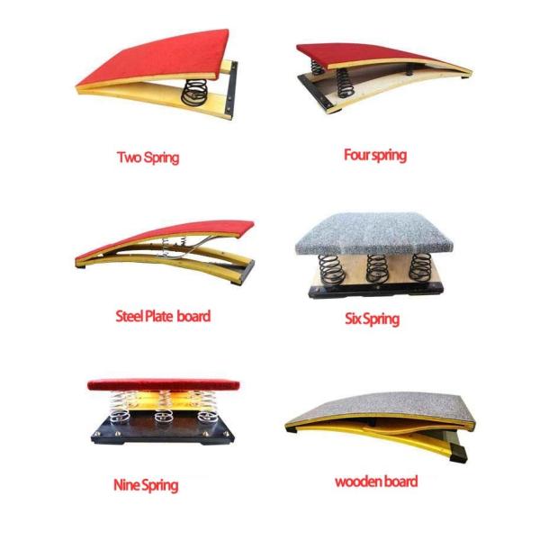 Quality FIG Approved Gymnastics Soft Competition Springboard 5-Springs Vaults For Fast/Heavy Gymnasts wholesale