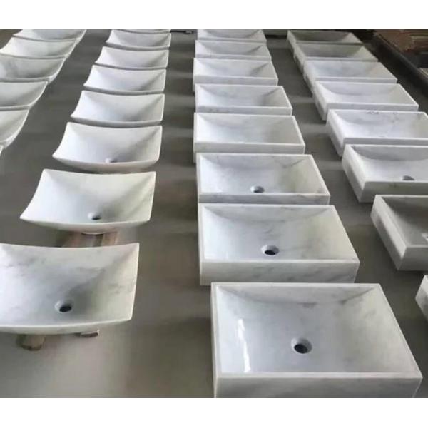 Single Hole Wash Basin Marble Basin Carrara White Marble Wash Basin Price