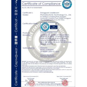 LB-MF30 CCD Fiber Laser Marking Machine High Speed Galvanometer Scanning System