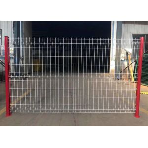 PVC Coated 1m Height 2m Length Anti Climb Mesh Fence