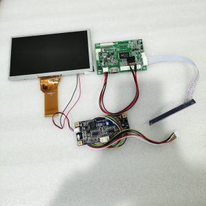 7'' Industrial LCD screen with HDMI VGA Interfaces Wide Viewing Angle -20℃ to 70