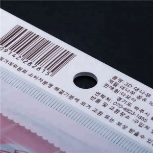 Opp/Cpp Printing Customized Promotional Packaging Clear Plastic Bag For Cosmetic