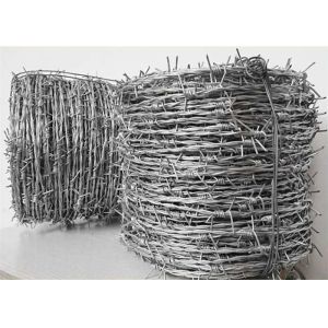 Protective Barbed Galvanzied Wire Razor Mesh Fence Single Strand