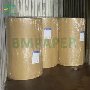 China 70gsm Recyclable Brown High Strength Testliner Cement Bag Paper on sale