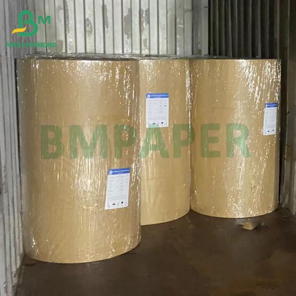 Quality 70gsm Recyclable Brown High Strength Testliner Cement Bag Paper wholesale
