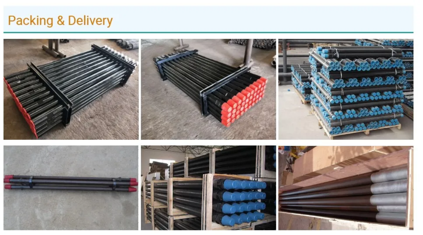 NQ, HQ, PQ Wireline Drill Rods in mineral exploration core Drilling