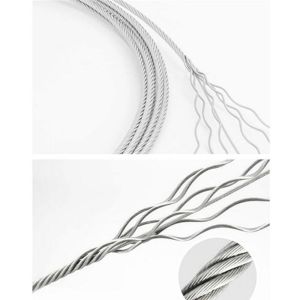 Cable Railing Kits T316 Stainless Steel Cable Ropes For Deck Rails 500FT/1000FT