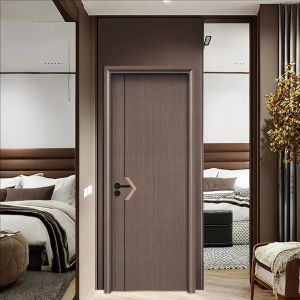 Durable And Mold Resistant WPC Hollow Doors For Bathrooms Kitchens And Storage