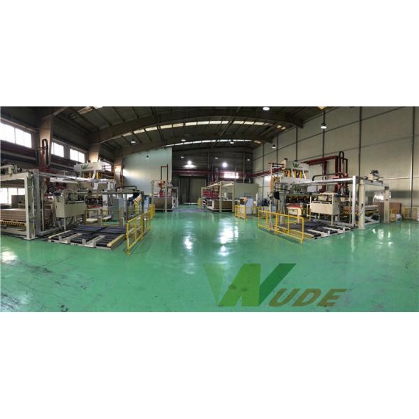 Flooring MDF PB Board Low Pressure Laminate Machine / Melamine Laminating