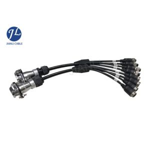 5 Pin Wire Panel Connector Car Rear View Camera Cable Male Female Diameter