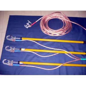 Grounding Wire Construction Safety Tools With Grounding Pole / Clip Set