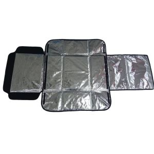 24L Eco-Friendly Fresh Food Packaging Delivery Bag with Custom Logo and Clear