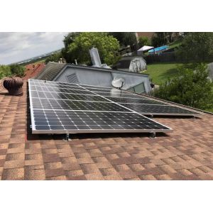 Cheap Metal Roof Solar Mounting Systems Structure Solar Bracket Rooftop MRacking Short Rail Compatibility for sale