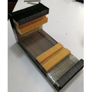 Cheap high quality PVC fabric  folded bellow covers  black  colour for protect machine sliding guide for sale