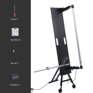 Single Table 200W Hot Wire Foam Cutter With Metal Tubes