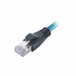 AWG 24 Cat7 Ethernet Patch Cable RJ45 8P8C Light Blue Jacket Male Gender