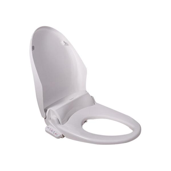 ABS Resin Smart Bidet Toilet Seat Double Nozzles Washing White Color