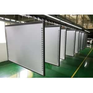 Cheap Listed on NEEQ Stock Market in 2015 Iboard Interactive Whiteboard with Pure Aluminum Alloy Silver Sandblasting Design for sale