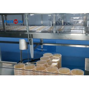 Automatic Petri Dish Filling Machine. Insulation Filling Needle. Production
