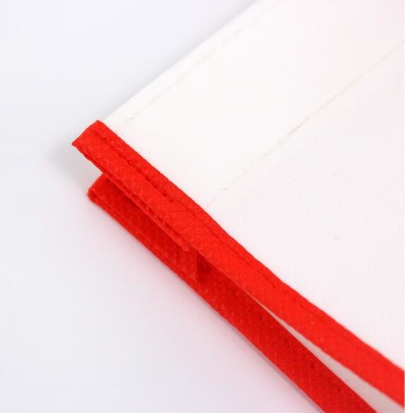 Custom Printed Logo Gift Non Woven Bag Shopping Handle Non-woven Cloth Bag For Garment, Fanny pack Cosmetic bag diaper b