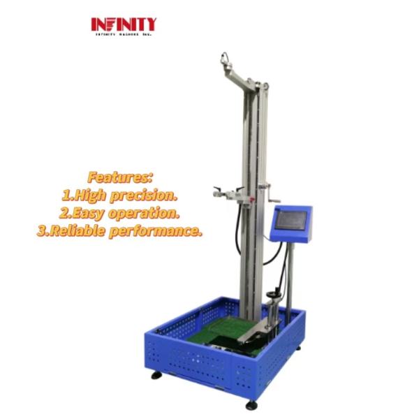 Ceramic Impact Resistance Test Automatic Precision Steel Ball Impact Testing