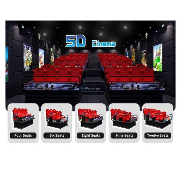 220V Theater Amazing Gun Shooting 7D Cinema Simulator With Electric / Hydraulic System