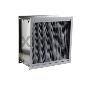 Cheap Deep Pleated High Temperature Hepa Filters Washable Bear 200 - 350 ℃ for sale
