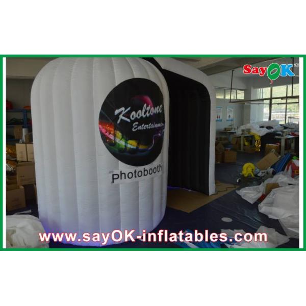 Funny Photo Booth Props Logo Printed Inflatable Photo Booth Portable For Photo Taking