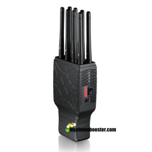 Hotsale 5.5w 8 Antennas Portable Signal Jammer Handheld Cellphone Signal Jammer