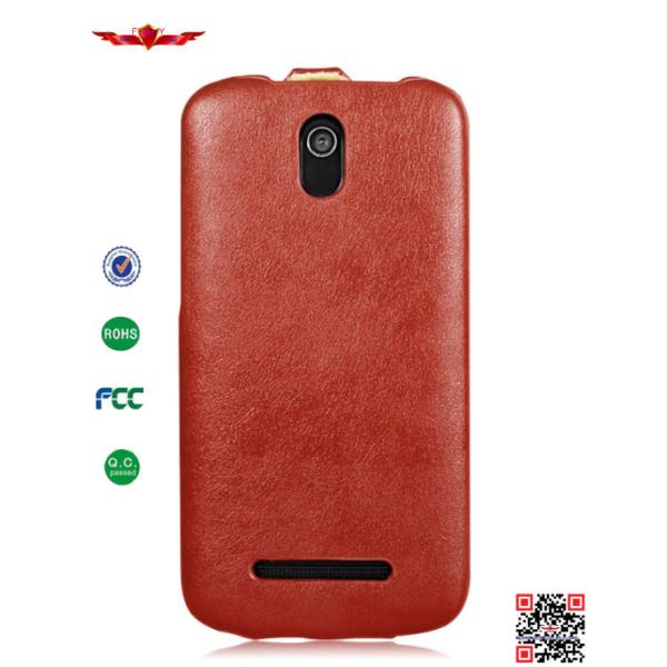 New Arrival Import Italy PU Flip Leather Case For HTC Desire 500 Multi Color