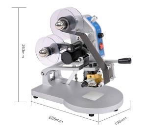 China 25mm Manual Portable Date Coding Machine High Precision Easy Operation on sale