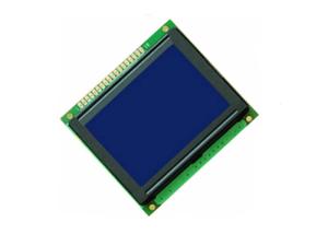 China 5V 12864 LCD Display Module 128 x 64 Dots Graphic Matrix COB LCD Screen With Blue Backlight on sale