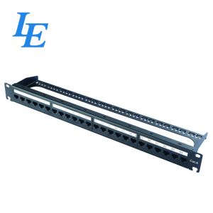 RJ45 24 Ports Utp Modular Patch Panel Cable Management