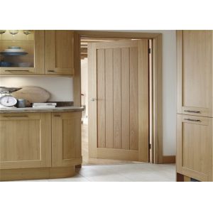 MDF Building Railing Wooden Doors Finished Solid Interior Composite With