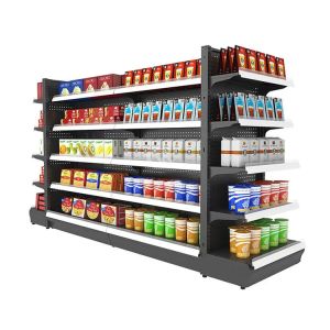 Modern Supermarket Rack System Durable Customizable Options