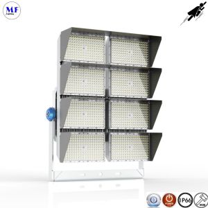 150W-1200W IP66 High Mast Stadium Light IK08 IK10 High Power Waterproof 140lm/W