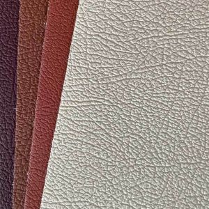 Synthetic Automotive Leather Roller Embossed Micro Fiber Scratch Resistant