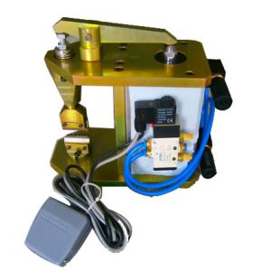 Fiber Optic Patch Cable Crimping Machine Vertical Pneumatic Crimper