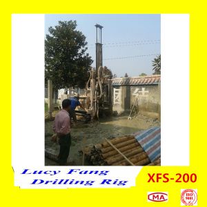 China Hot Multi-function XFS-200 Mobile Hydraulic Water Well Borehole Drilling