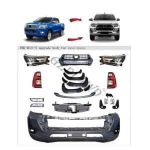 China 2015-2019 Toyota Hilux Revo Convert To 2021 Hilux Facelift Kits on sale