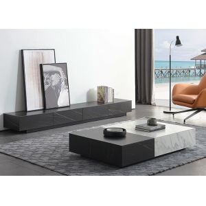 China Modern TV Cabinet And Coffee Table Set on sale
