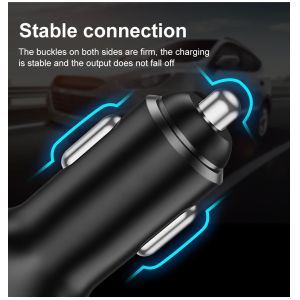 30W PD Fast 3 USB Car Charger QC3.0 Universal For IPhone 12V 1.5A