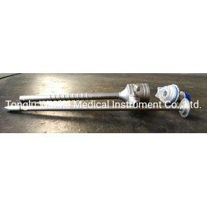 Cross-Type Retaining Thread Reuseable Abdominal Trocar 10.5mm For Precise And