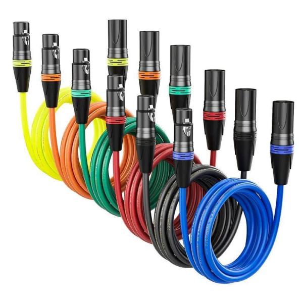 Copper Microphone Cable XLR Audio Cable 3pin Customized