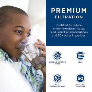 RPWFE Refrigerator Water Filters Replacement Certified To Reduce Lead Sulfur